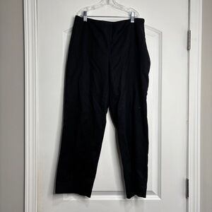 St John Basic Black Trousers Size 6